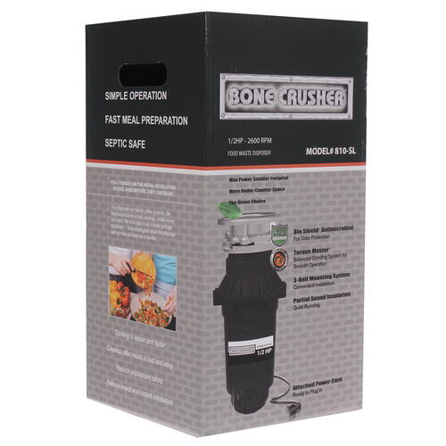Купить Измельчитель пищевых отходов Bone Crusher BC 810 Slim LIne  9907801. Характеристики, отзывы и цены в Донецке