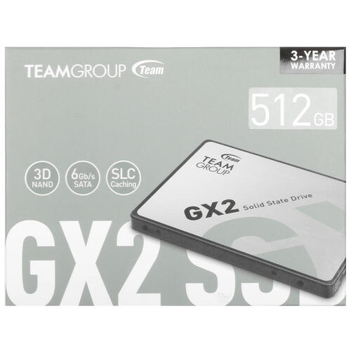 Купить 512 ГБ 2.5" SATA накопитель TEAMGROUP GX2  1373804. Характеристики, отзывы и цены в Донецке