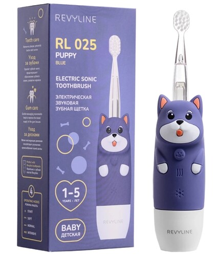 Купить Электрическая зубная щетка Revyline RL 025 синий  9312779. Характеристики, отзывы и цены в Донецке
