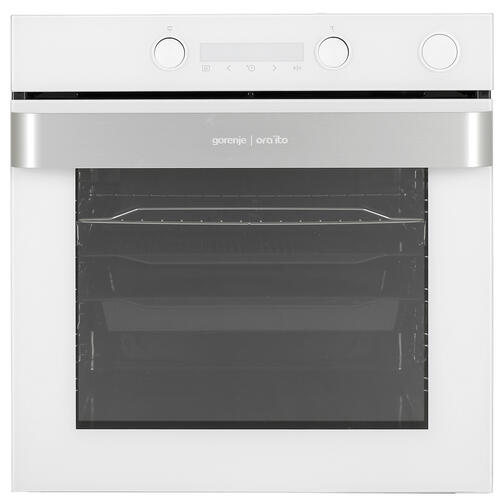 Купить Электрический духовой шкаф Gorenje BSA6737ORAW белый  5371208. Характеристики, отзывы и цены в Донецке