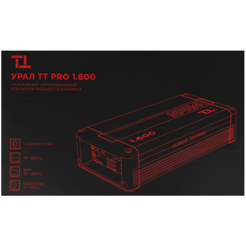 Купить Усилитель Урал ТТ PRO 1.600  9398445. Характеристики, отзывы и цены в Донецке