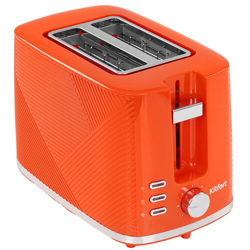 Купить Тостер Kitfort КТ-9867 красный  9263523. Характеристики, отзывы и цены в Донецке
