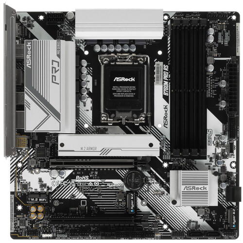 Купить Материнская плата ASRock B760M Pro RS  5094821. Характеристики, отзывы и цены в Донецке