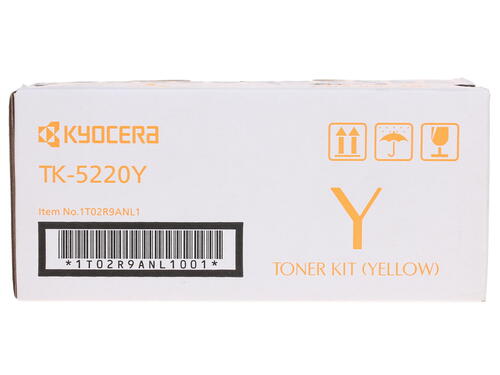Купить Картридж лазерный Kyocera TK-5220Y желтый, с чипом  1109837. Характеристики, отзывы и цены в Донецке
