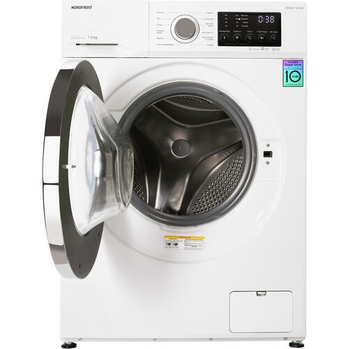 Купить Стиральная машина Nordfrost i-DDQ4 7120 Ws белый  9067344. Характеристики, отзывы и цены в Донецке
