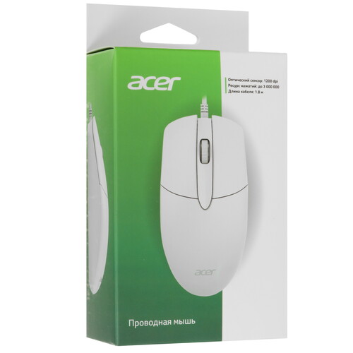 Купить Мышь проводная Acer OMW300  5462508. Характеристики, отзывы и цены в Донецке