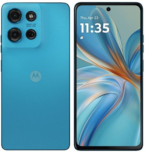 Купить 6.78" Смартфон Motorola Moto G75 5G 256 ГБ голубой  5612014. Характеристики, отзывы и цены в Донецке
