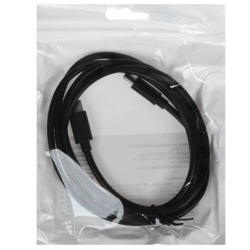 Купить Кабель круглый KingPrice USB Type-C - USB Type-C черный 1.5 м  5608657. Характеристики, отзывы и цены в Донецке