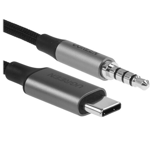 Купить Кабель   Ugreen USB Type-C - jack 3.5 мм черный  9154934. Характеристики, отзывы и цены в Донецке