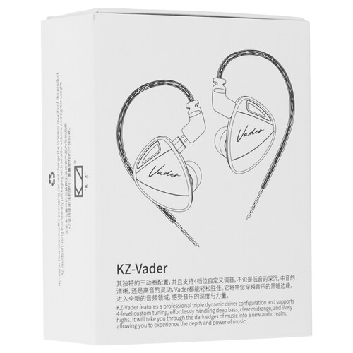 Купить Проводные наушники KZ Vader  (High Tune) черный 2024  5605122. Характеристики, отзывы и цены в Донецке