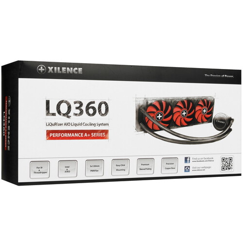Купить Система охлаждения Xilence Performance A+ LiQuRizer LQ360 черная  4892808. Характеристики, отзывы и цены в Донецке