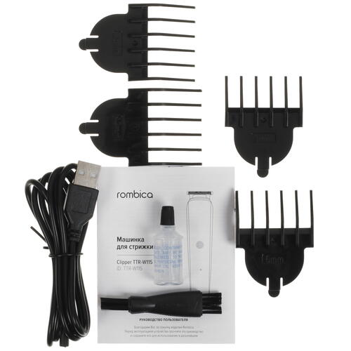 Купить Машинка для стрижки Rombica TTR-W115 черный/золотистый  9954603. Характеристики, отзывы и цены в Донецке