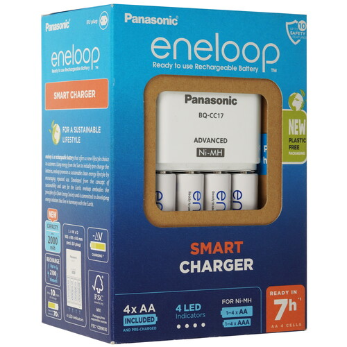 Купить Зарядное устройство Panasonic Eneloop Advanced Charger  5446614. Характеристики, отзывы и цены в Донецке