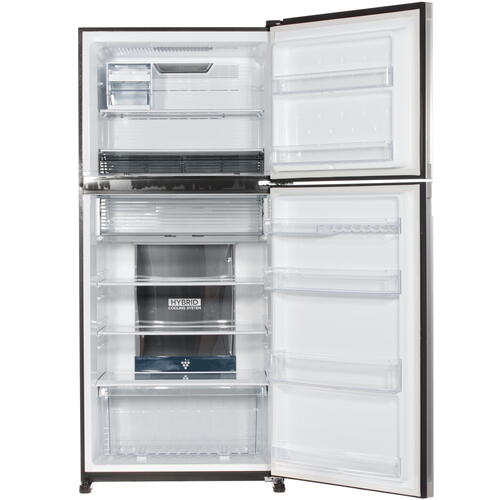 Купить Холодильник с морозильником   Sharp SJXG55PMBK черный  8117587. Характеристики, отзывы и цены в Донецке