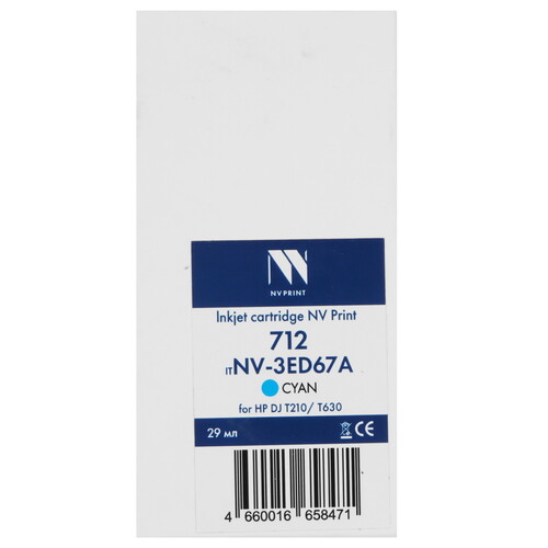 Купить Картридж NV Print 712 голубой  5643257. Характеристики, отзывы и цены в Донецке