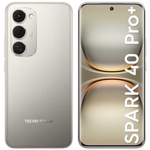 Купить 6.78" Смартфон Tecno SPARK 40 Pro+ 256 ГБ серый  5633305. Характеристики, отзывы и цены в Донецке