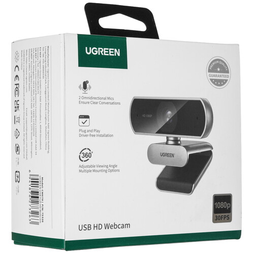 Купить Веб-камера Ugreen CM678  9301074. Характеристики, отзывы и цены в Донецке