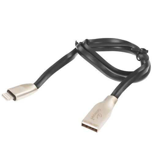 Купить Кабель плоский Cablexpert Lightning 8-pin - USB 2.0 Type-A черный 0.5 м  5314573. Характеристики, отзывы и цены в Донецке