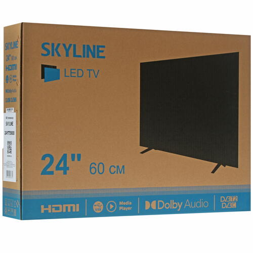 Купить 24" (60 см) LED-телевизор Skyline 24YT5900 черный  8142432. Характеристики, отзывы и цены в Донецке