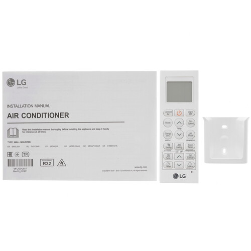 Купить Кондиционер настенный сплит-система LG DC18RH белый  5331677. Характеристики, отзывы и цены в Донецке