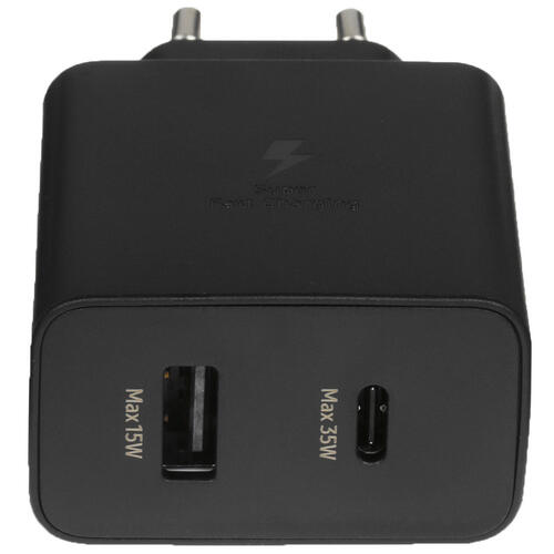 Купить Сетевое зарядное устройство Samsung EP-TA220 черный  4751581. Характеристики, отзывы и цены в Донецке