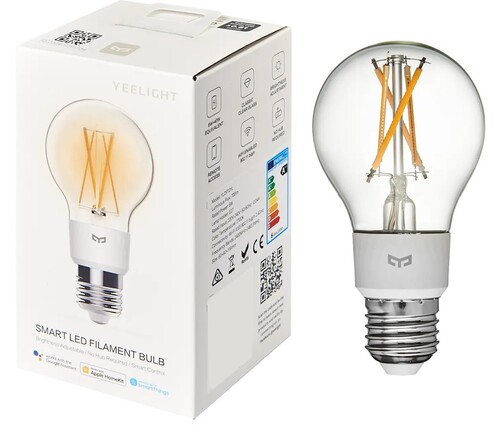 Купить Умная филаментная лампа Yeelight LED Filament Light YLDP12YL  5472822. Характеристики, отзывы и цены в Донецке