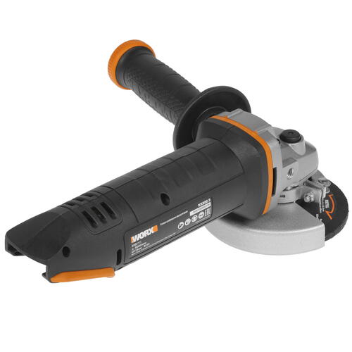 Купить Углошлифовальная машина (УШМ) Worx WX800.9 PowerShare 20V  , Без ЗУ, Без АКБ  8199934. Характеристики, отзывы и цены в Донецке