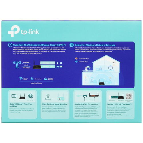 Купить Роутер TP-Link Archer MR202  5629234. Характеристики, отзывы и цены в Донецке
