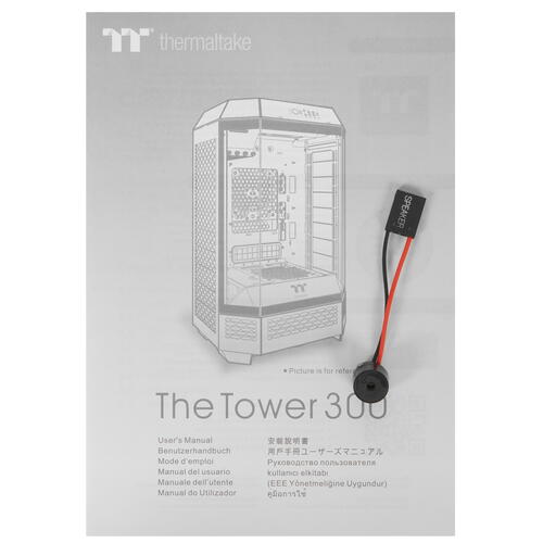 Купить Корпус Thermaltake The Tower 300 Bumblebee  5447920. Характеристики, отзывы и цены в Донецке