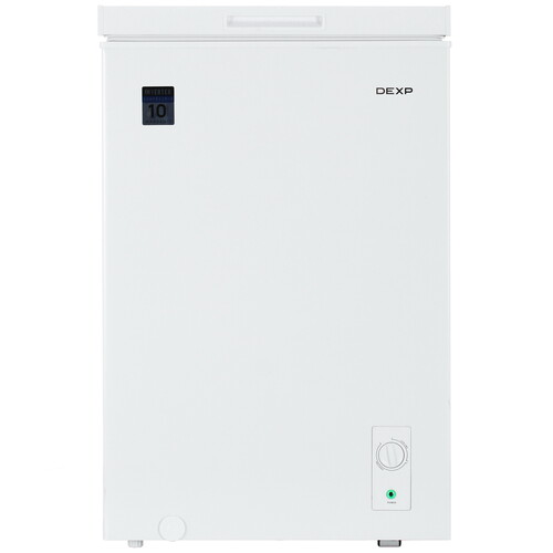 Купить Морозильный ларь Dexp CE-10AMA белый  9177373. Характеристики, отзывы и цены в Донецке