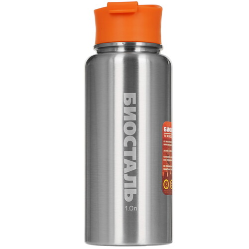 Купить Термос Biostal Спорт NHF-1000 серебристый  9194299. Характеристики, отзывы и цены в Донецке