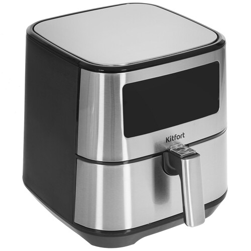 Купить Аэрогриль Kitfort KT-2228 серебристый  5332011. Характеристики, отзывы и цены в Донецке