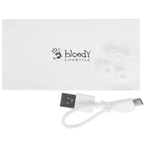 Купить Наушники TWS A4Tech Bloody M30 белый 2021  4781365. Характеристики, отзывы и цены в Донецке