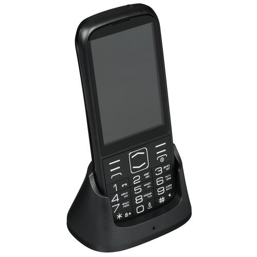 Купить Сотовый телефон KENSHI SM321 черный  9023420. Характеристики, отзывы и цены в Донецке