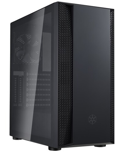 Купить Корпус SilverStone Fara B1 V2 [SST-FAB1B-G-V2] черный  5368841. Характеристики, отзывы и цены в Донецке