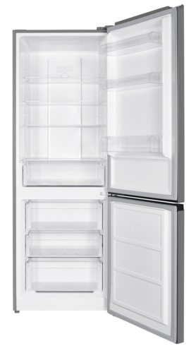 Купить Холодильник с морозильником   WILLMARK RFN-421NFX серый  9194086. Характеристики, отзывы и цены в Донецке