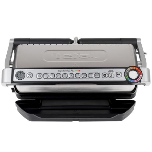 Купить Гриль Tefal Optigrill+ XL GC724D12 серебристый  1662191. Характеристики, отзывы и цены в Донецке