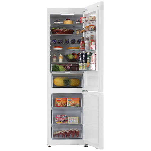 Купить Холодильник с морозильником   Gorenje NRB620E61W4WFE белый  9228848. Характеристики, отзывы и цены в Донецке