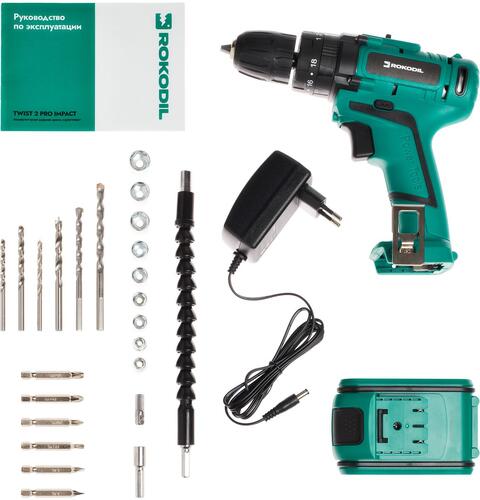 Купить Дрель-шуруповерт Rokodil Twist 2 Pro Impact  9020498. Характеристики, отзывы и цены в Донецке