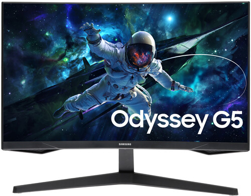 Купить 27" Монитор Samsung Odyssey G5 G55C S27CG550EI черный  5455386. Характеристики, отзывы и цены в Донецке