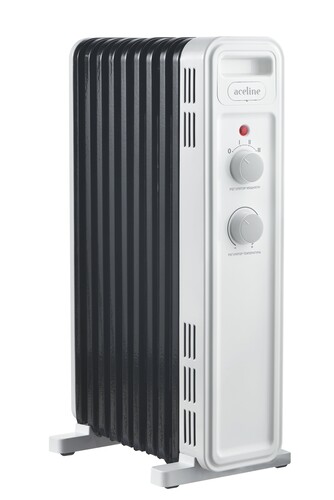 Купить Масляный радиатор Aceline OL-2009MT черный  9273188. Характеристики, отзывы и цены в Донецке