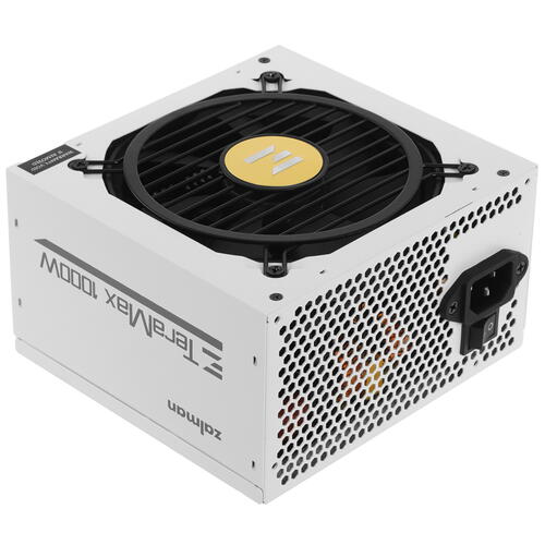 Купить Блок питания ZALMAN TeraMax II 1000W WHITE [ZM1000-TMX2 WH] белый  5431591. Характеристики, отзывы и цены в Донецке