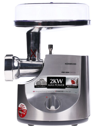 Купить Мясорубка электрическая Kenwood MG700 серый  0141905. Характеристики, отзывы и цены в Донецке