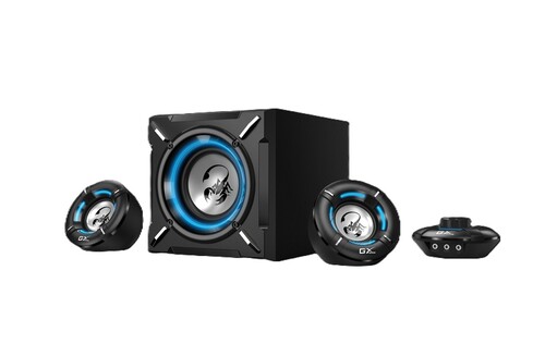 Купить Колонки Genius SW-G2.1 1000 черный  5421462. Характеристики, отзывы и цены в Донецке