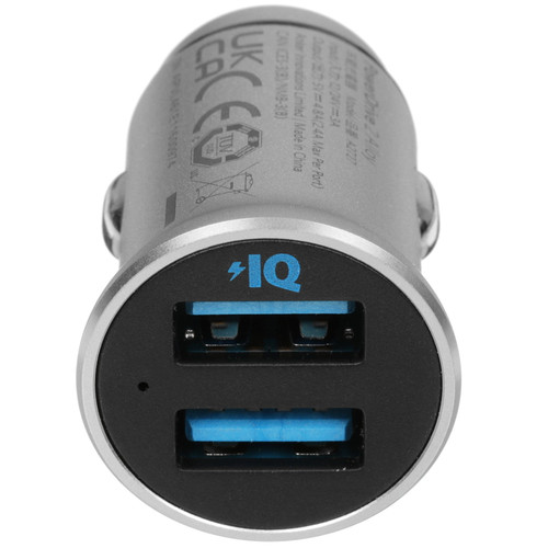 Купить Автомобильное ЗУ Anker PowerDrive 2 Alloy серебристый  5638055. Характеристики, отзывы и цены в Донецке