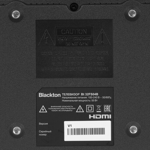 Купить 32" (81 см) Телевизор Blackton Bt 32FS04B черный  9285520. Характеристики, отзывы и цены в Донецке