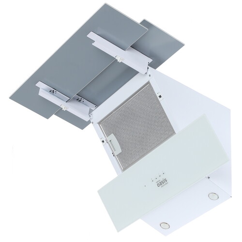 Купить Вытяжка наклонная Oasis NB-60W белый/белый  8109516. Характеристики, отзывы и цены в Донецке
