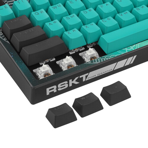 Купить Клавиатура  проводная Raskat KM002 UV Green  9225590. Характеристики, отзывы и цены в Донецке