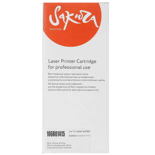 Купить Картридж лазерный SAKURA 106R01415 черный, с чипом  5363771. Характеристики, отзывы и цены в Донецке