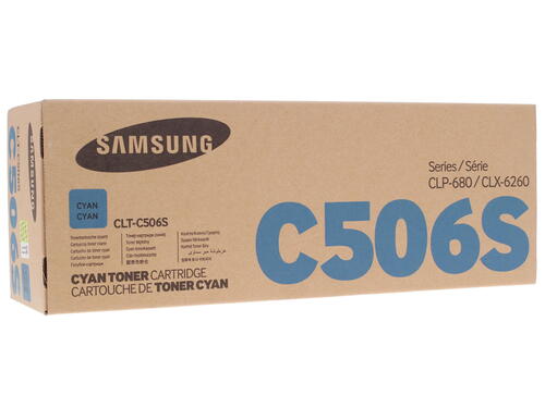 Купить Картридж лазерный Samsung CLT-C506S голубой, с чипом  1008714. Характеристики, отзывы и цены в Донецке